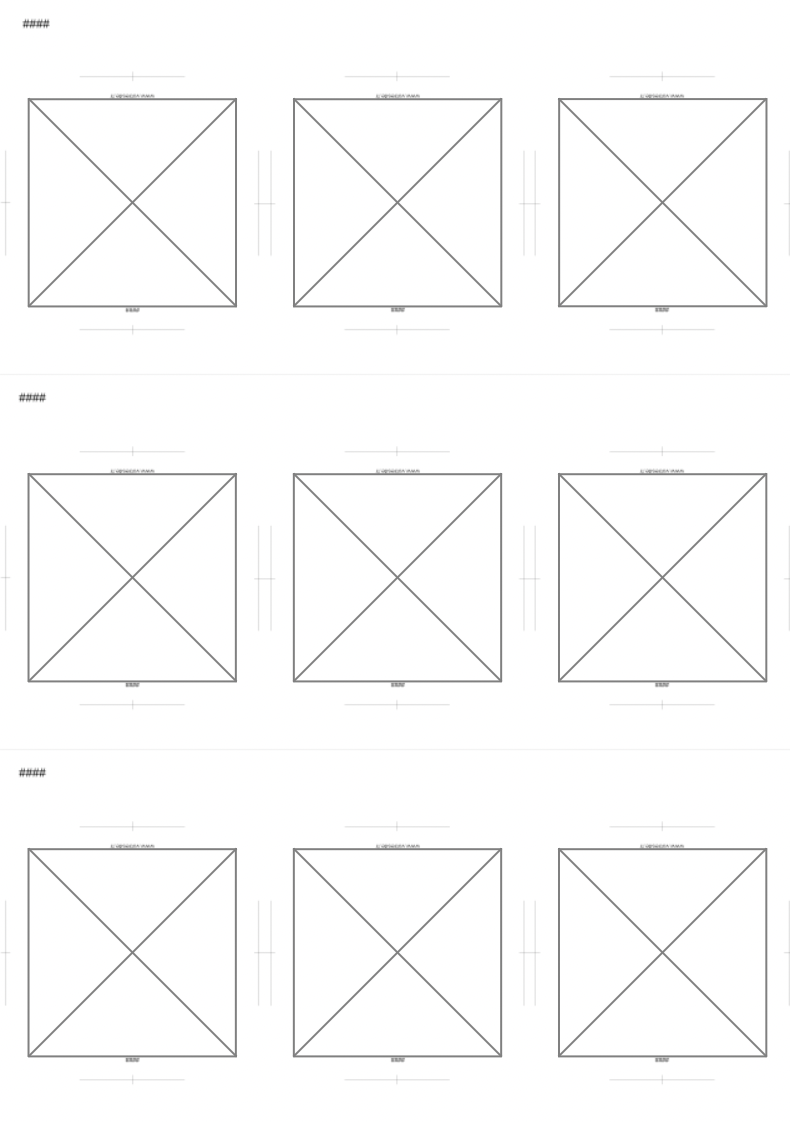 Template photoshop 50mm x 50mm